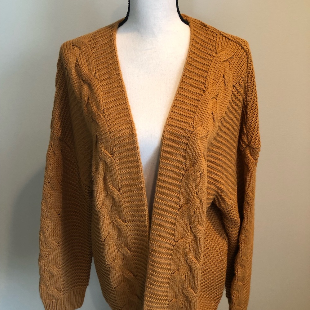 Mustard Cardigan